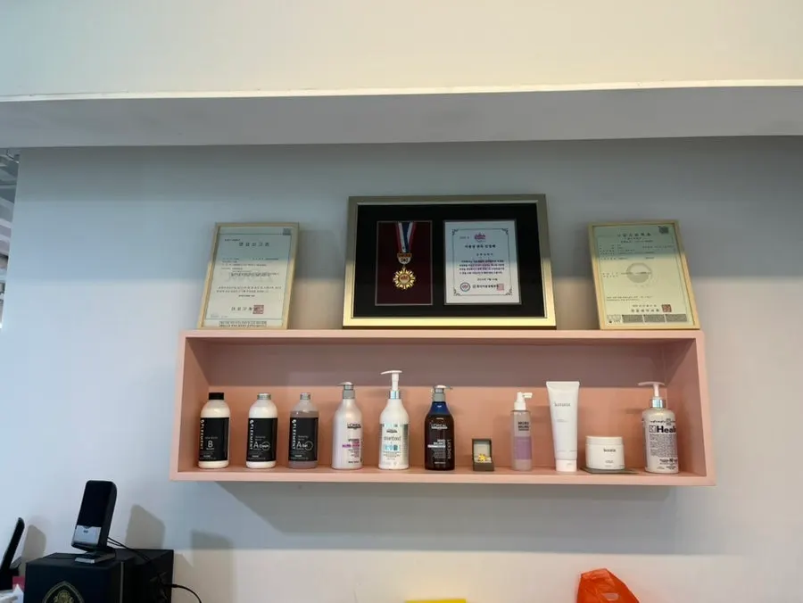 Closing photo from the visit to Pieum Hair Hapjeong Main Branch