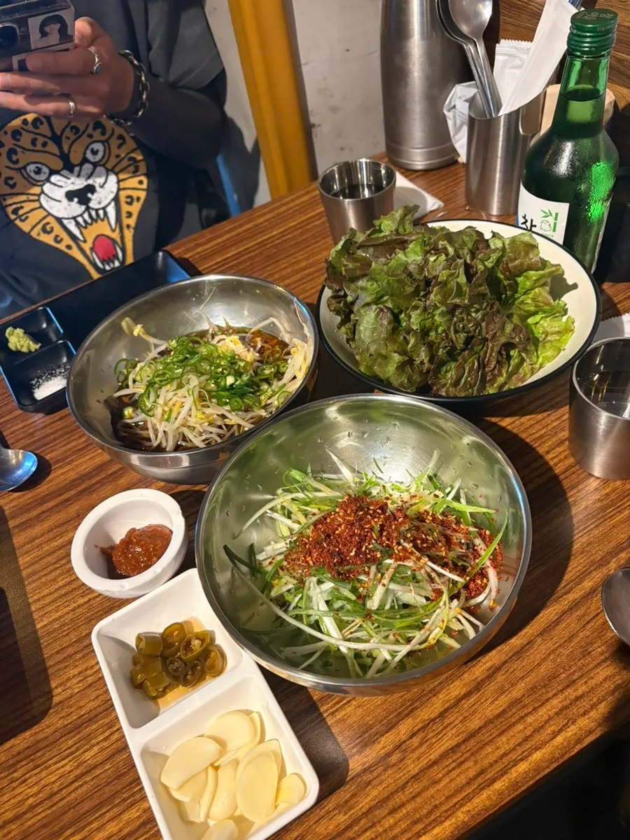 셀프로 덜어 쓰는 생와사비와 구운소금