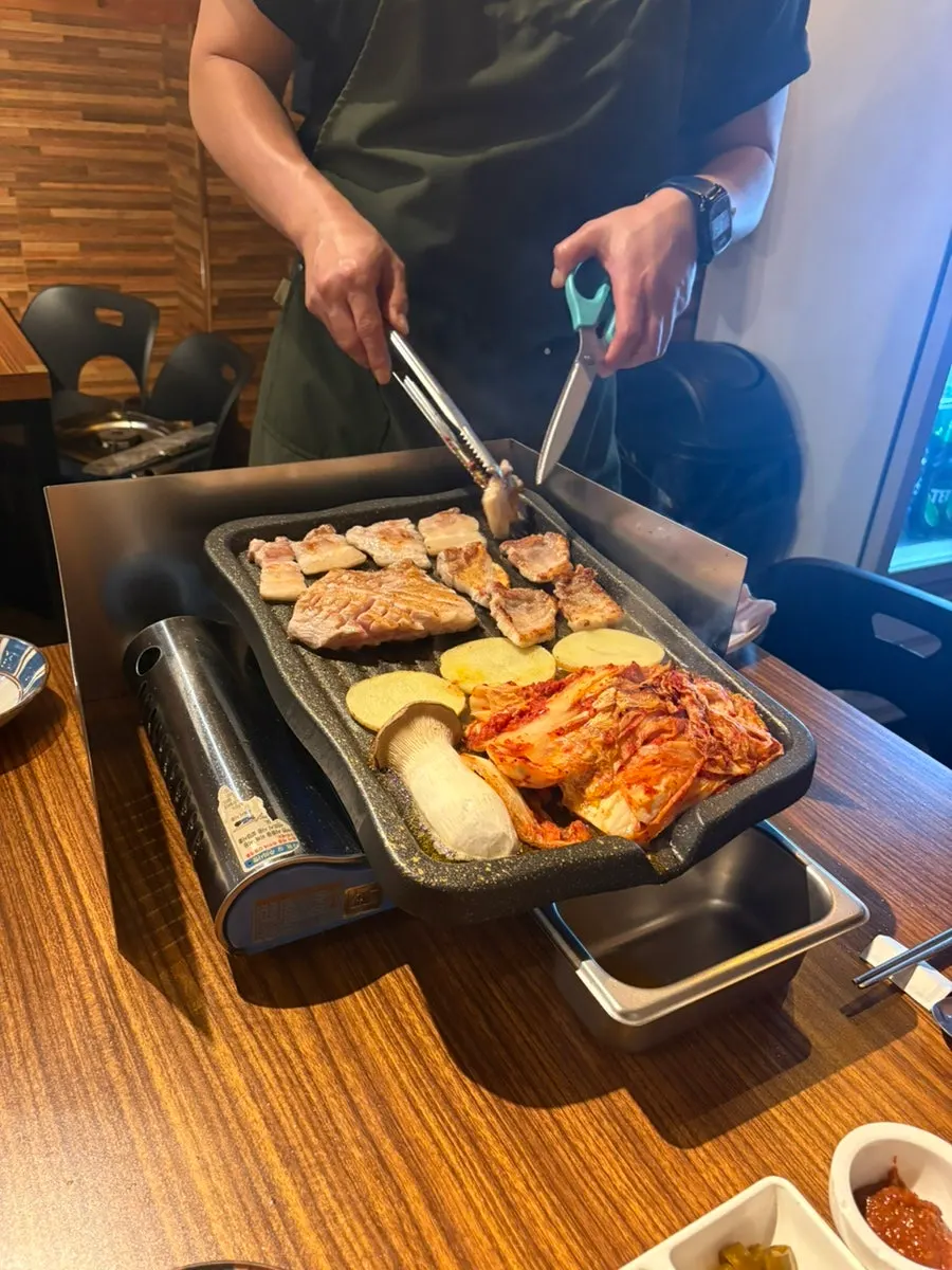 불판에 올린 통항정살