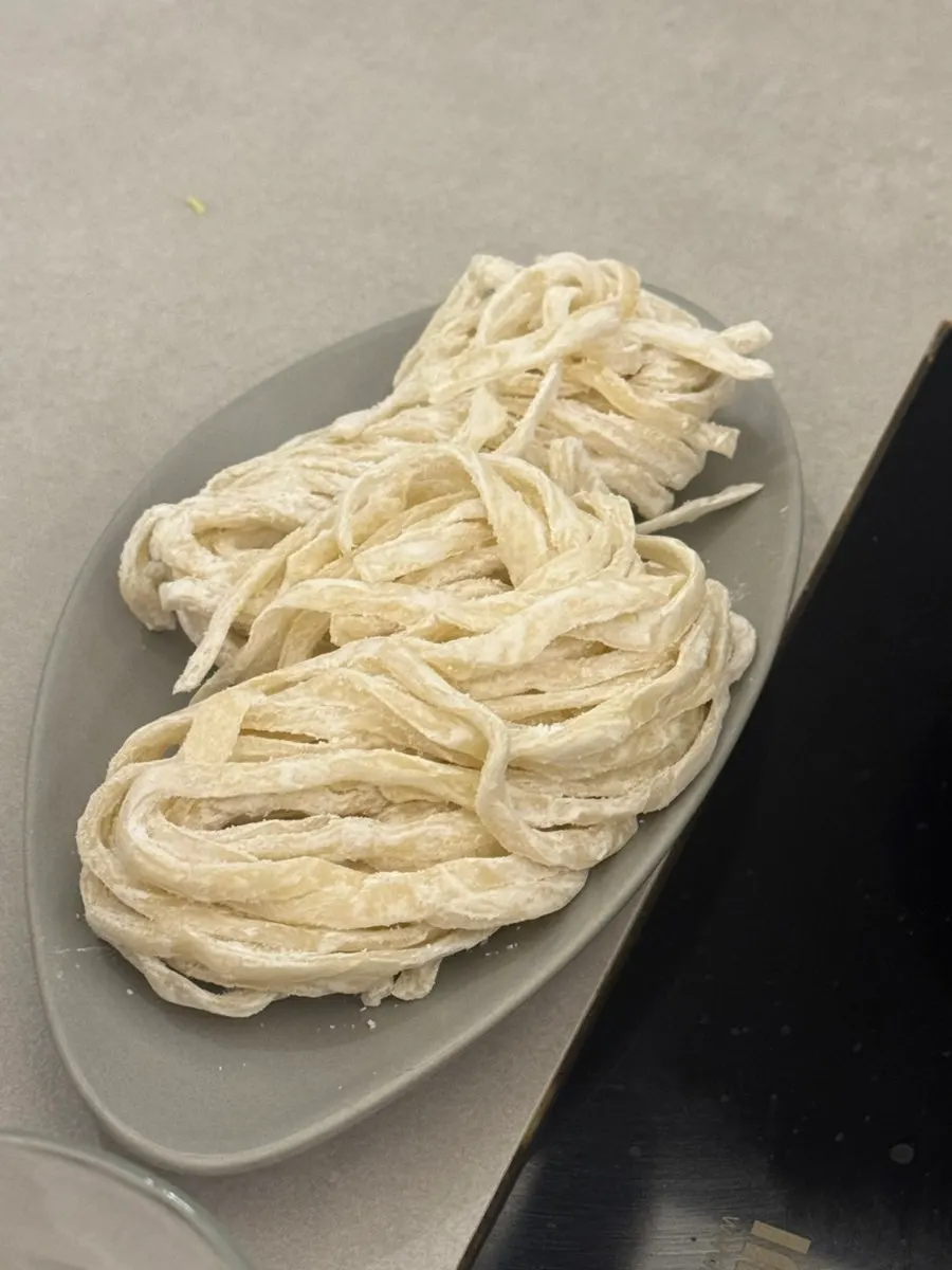 Kalguksu to finish the shabu meal