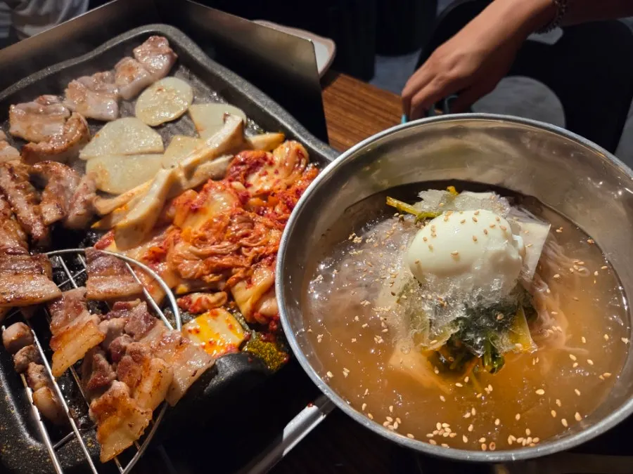 Added order of naengmyeon
