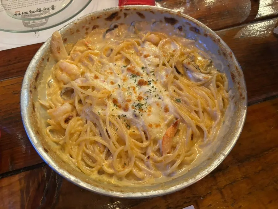 감베리크레마 새우크림 파스타