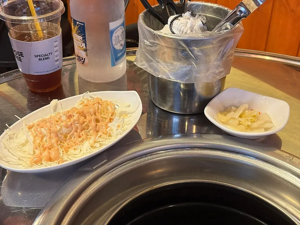 참뽀뽀쪽갈비 메뉴와 파스타세트