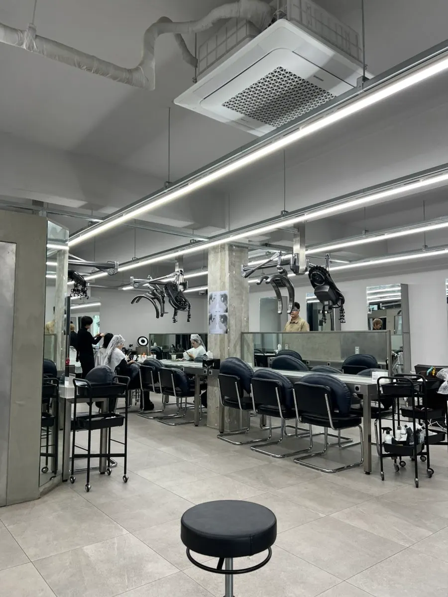Interior space of Recteur Seoul salon in Hapjeong
