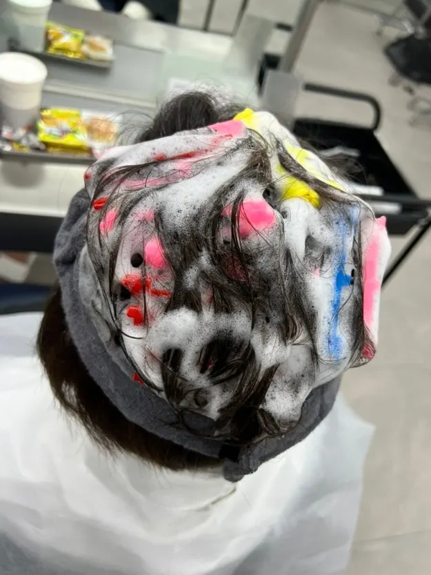 Neutralizing process for the root perm