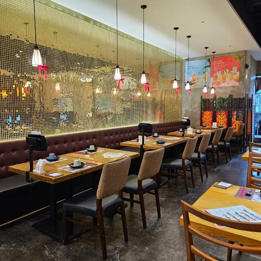 Spacious hall interior of Saeng Augustine Hapjeong Branch