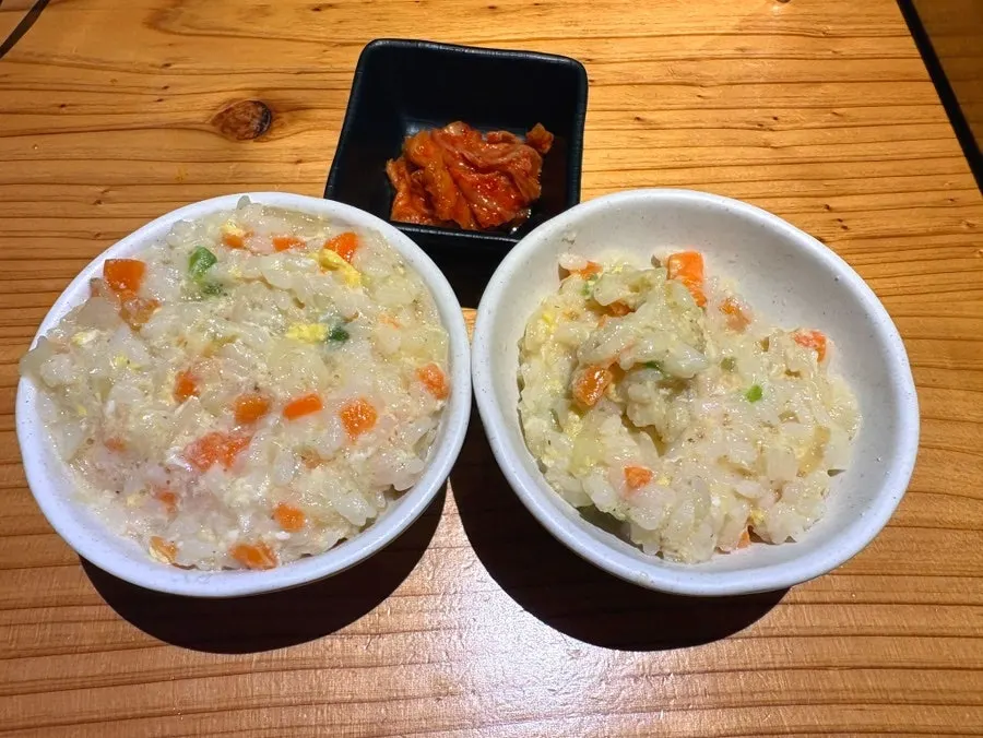 1인 냄비에서 끓고 있는 마무리 죽