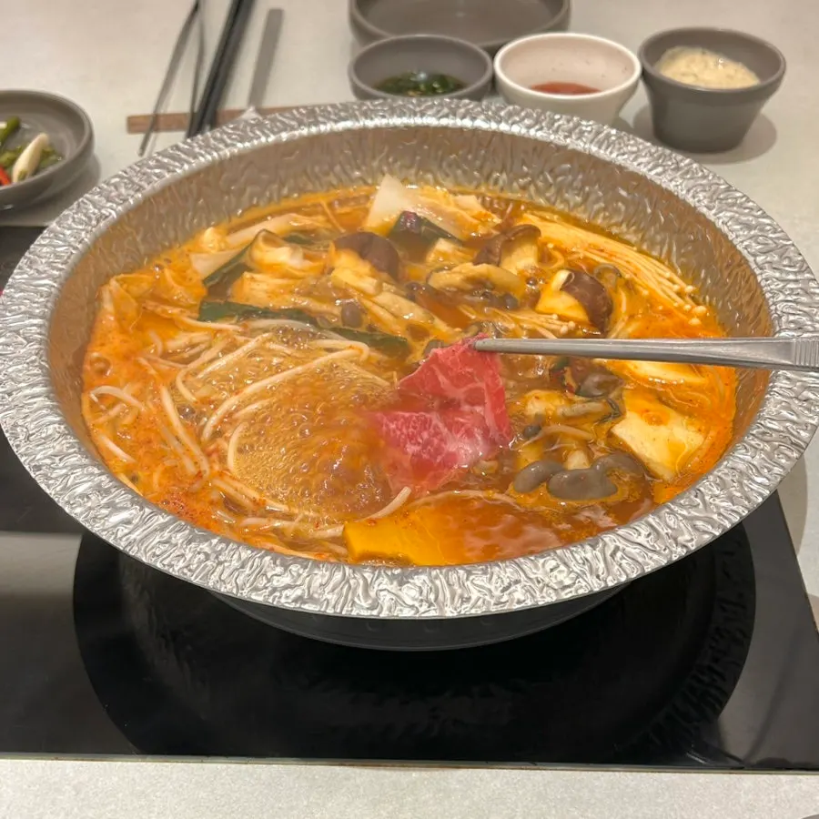 프라임앵거스 살치살 샤브정식