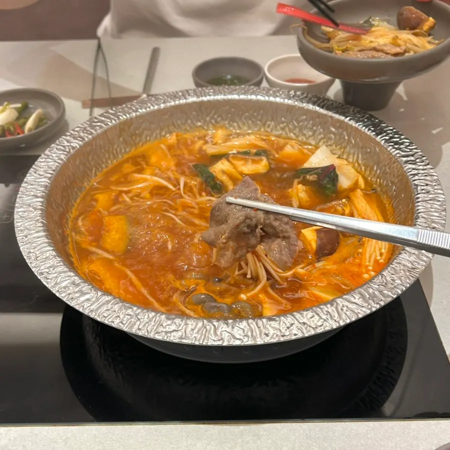 프라임앵거스 살치살 샤브정식