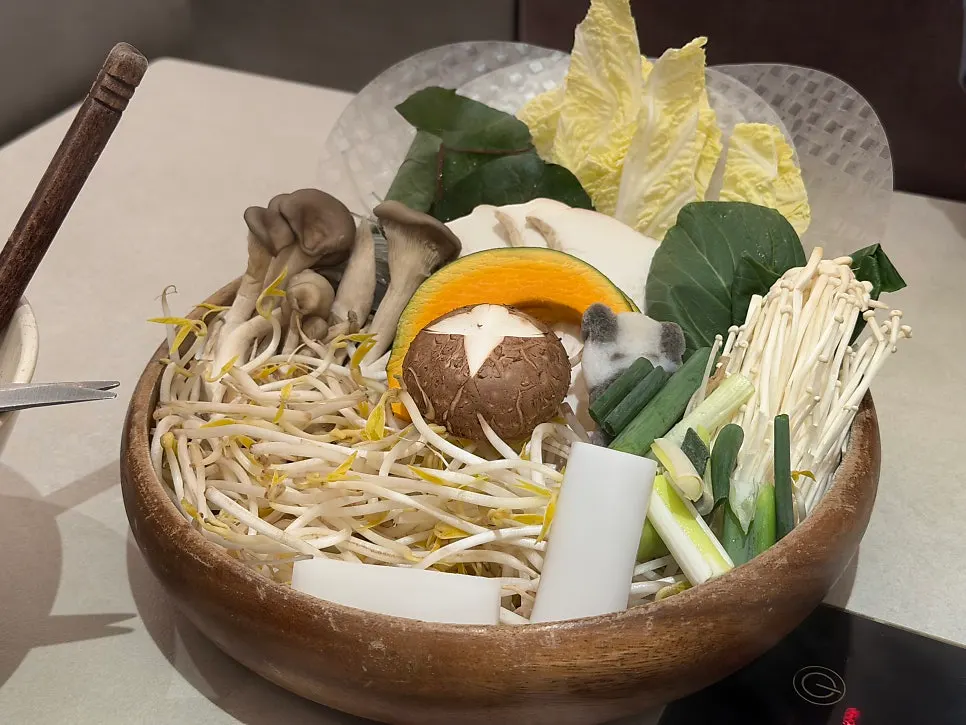 버섯이 다양한 기본 야채 모둠