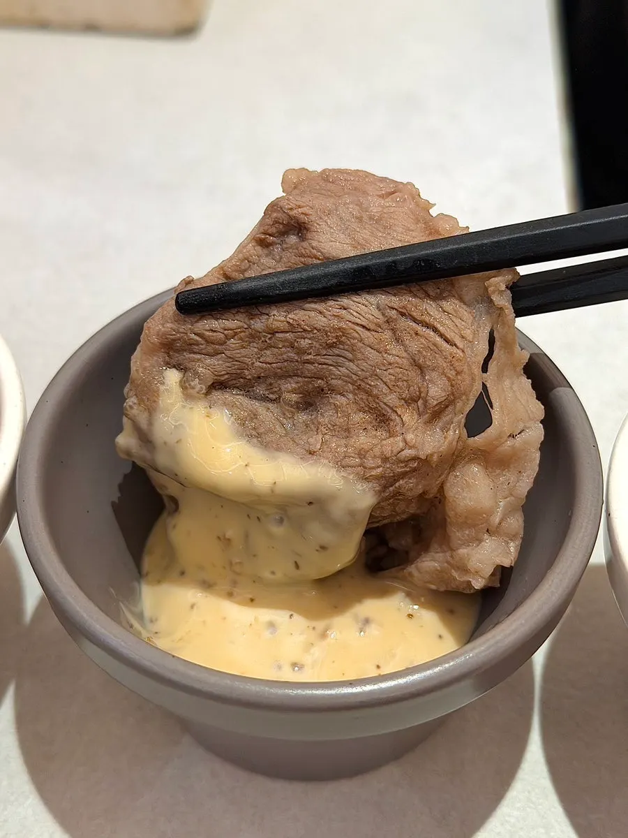 Entrance of Shabu in Seoul Hapjeong Branch on B2 of Delight Square