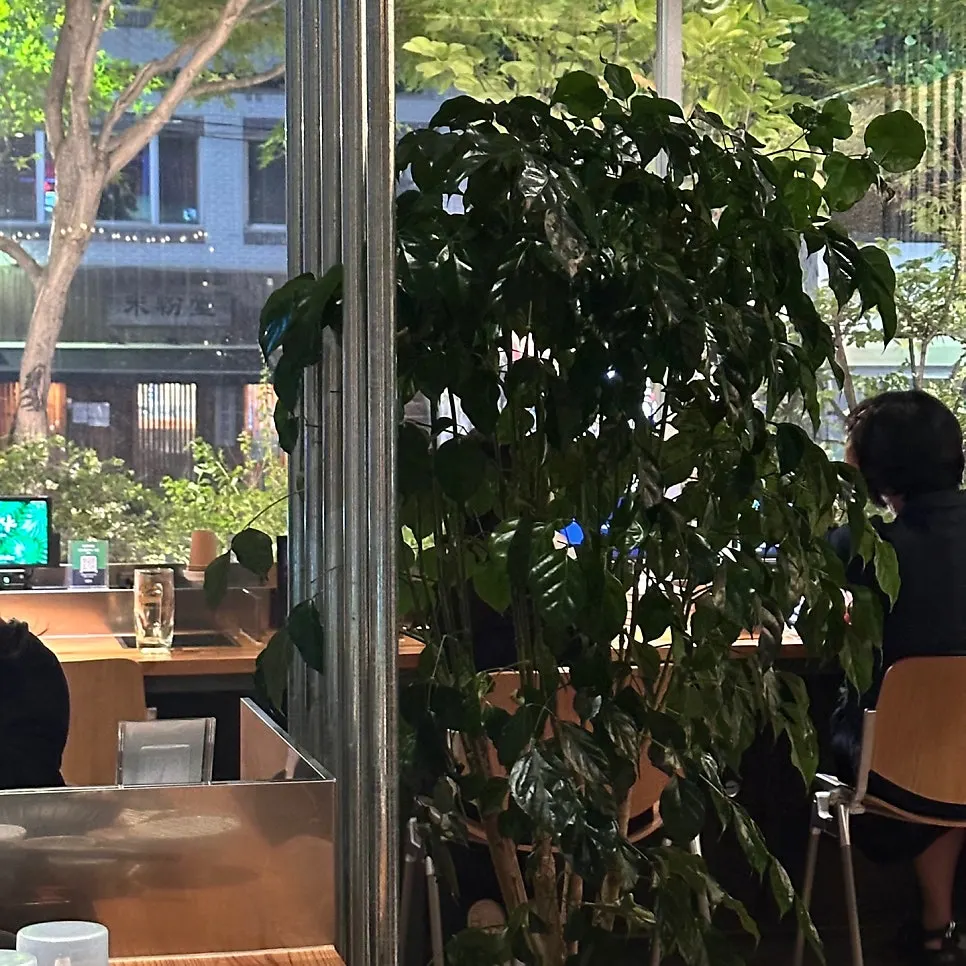 식사 마무리 후 나혼샤 테이블 모습
