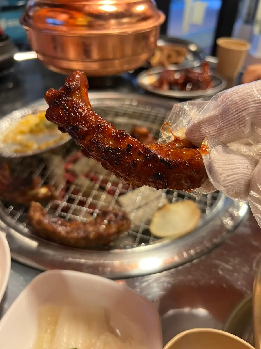 Pre-grilled seriously spicy jjokgalbi