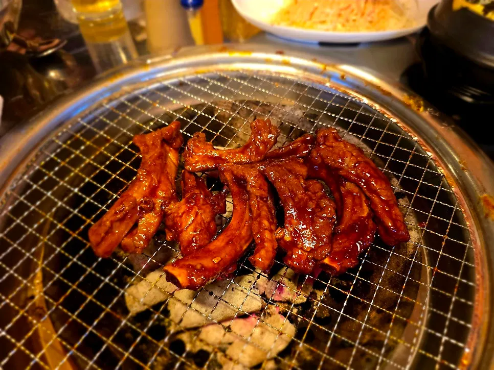 Pork rib meal beginning with the Tear Gas Set
