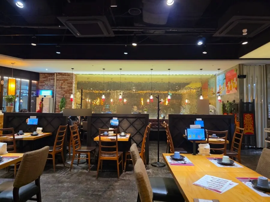 Private room space for group gatherings at Saeng Augustine Hapjeong Branch