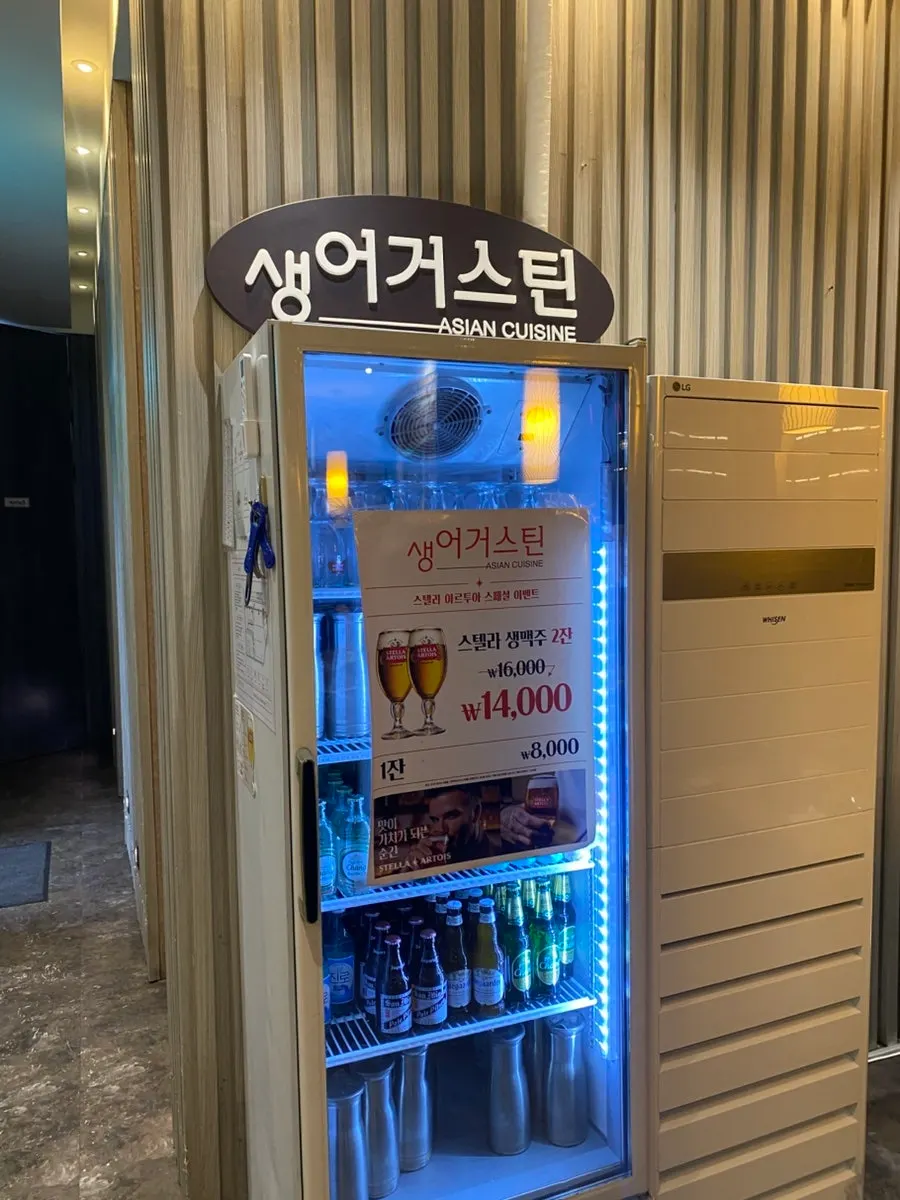 Finding the restaurant inside Hapjeong Station's Mecenatpolis