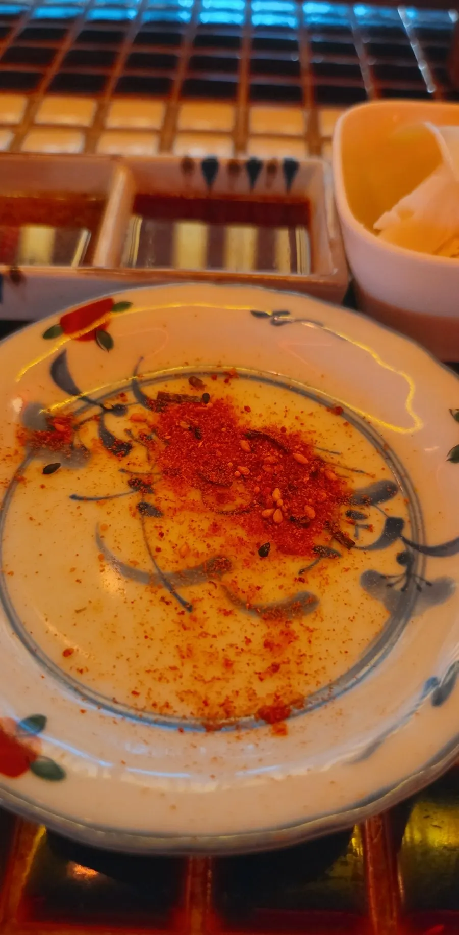 Shichimi and sansho sauces