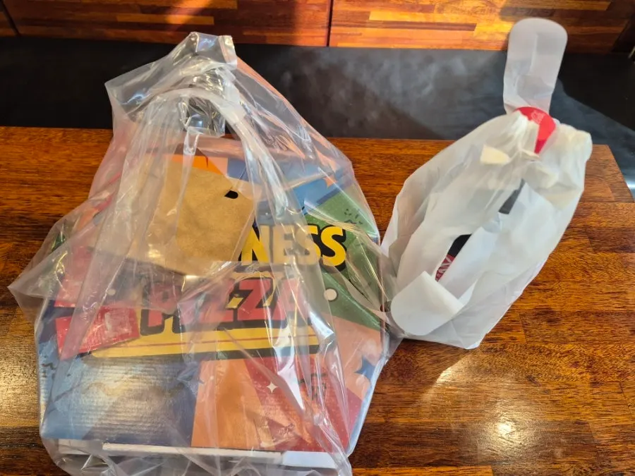 Posting about Happiness Pizza's ingredients