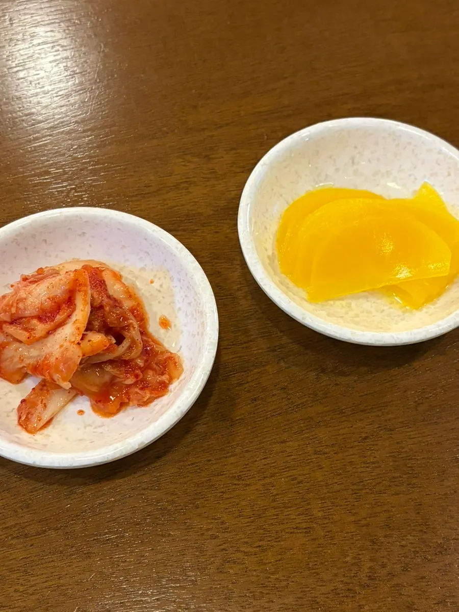 Kimchi and pickled radish basic side dishes