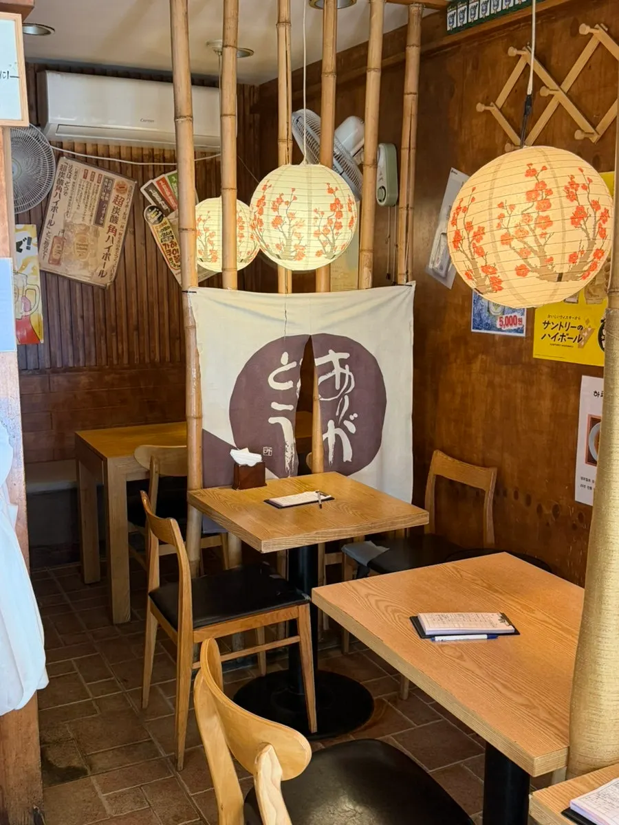 Interior atmosphere of Haru Izakaya during a daytime visit