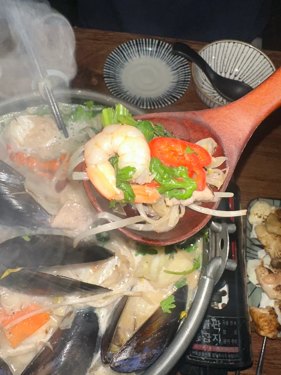 Nagasaki champon packed with ingredients