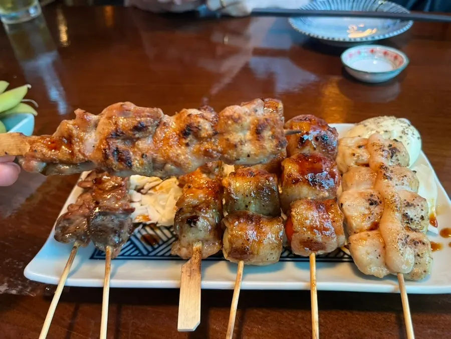 추천꼬치 6종 접시