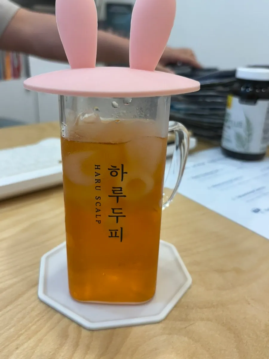 두피 진단 전 작성한 사전 질문지