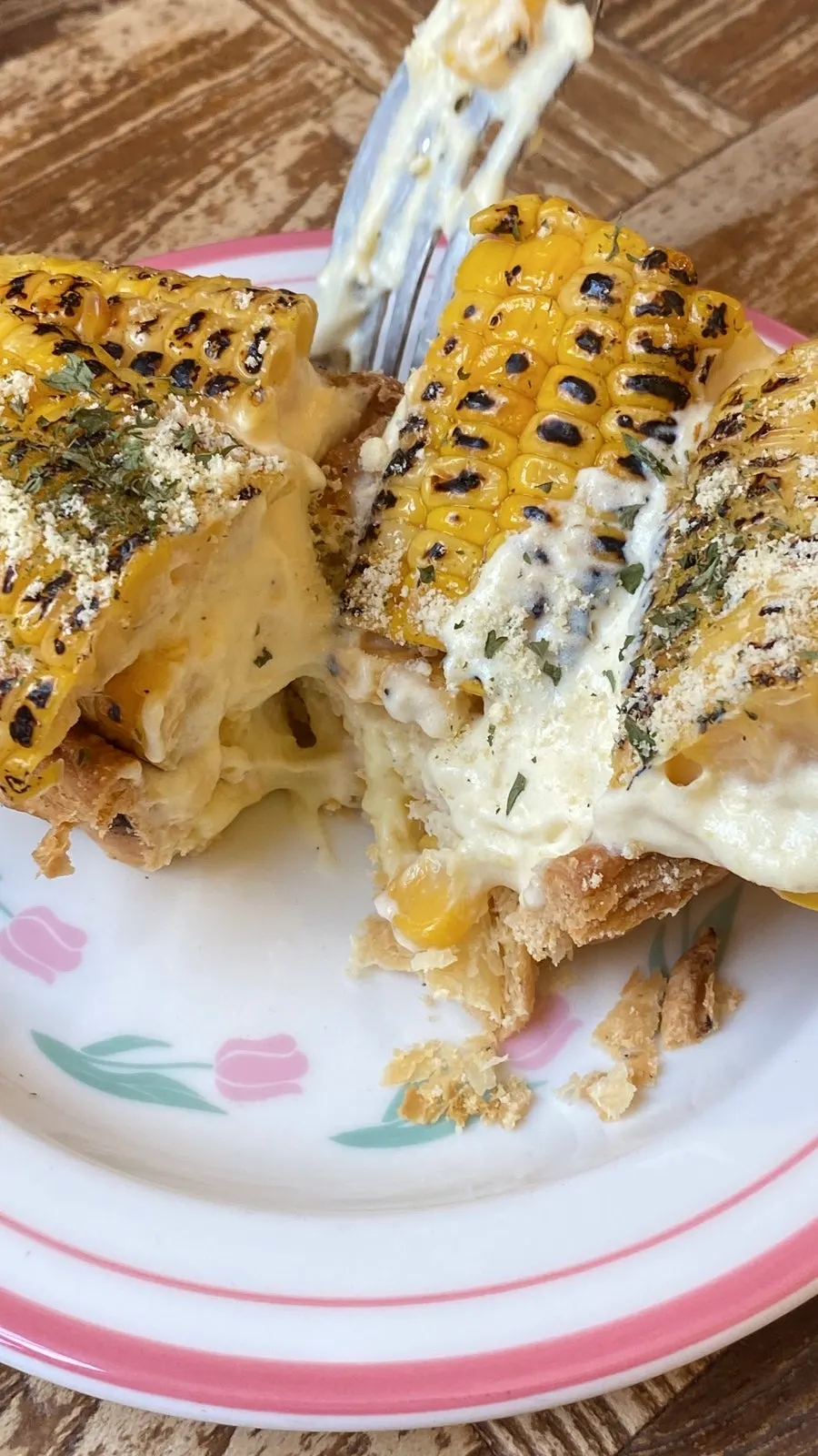 찰옥수수톡톡 크림파이 측면