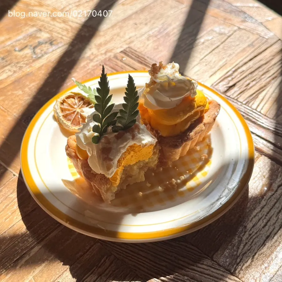 Hippy's dessert spread shot in natural light