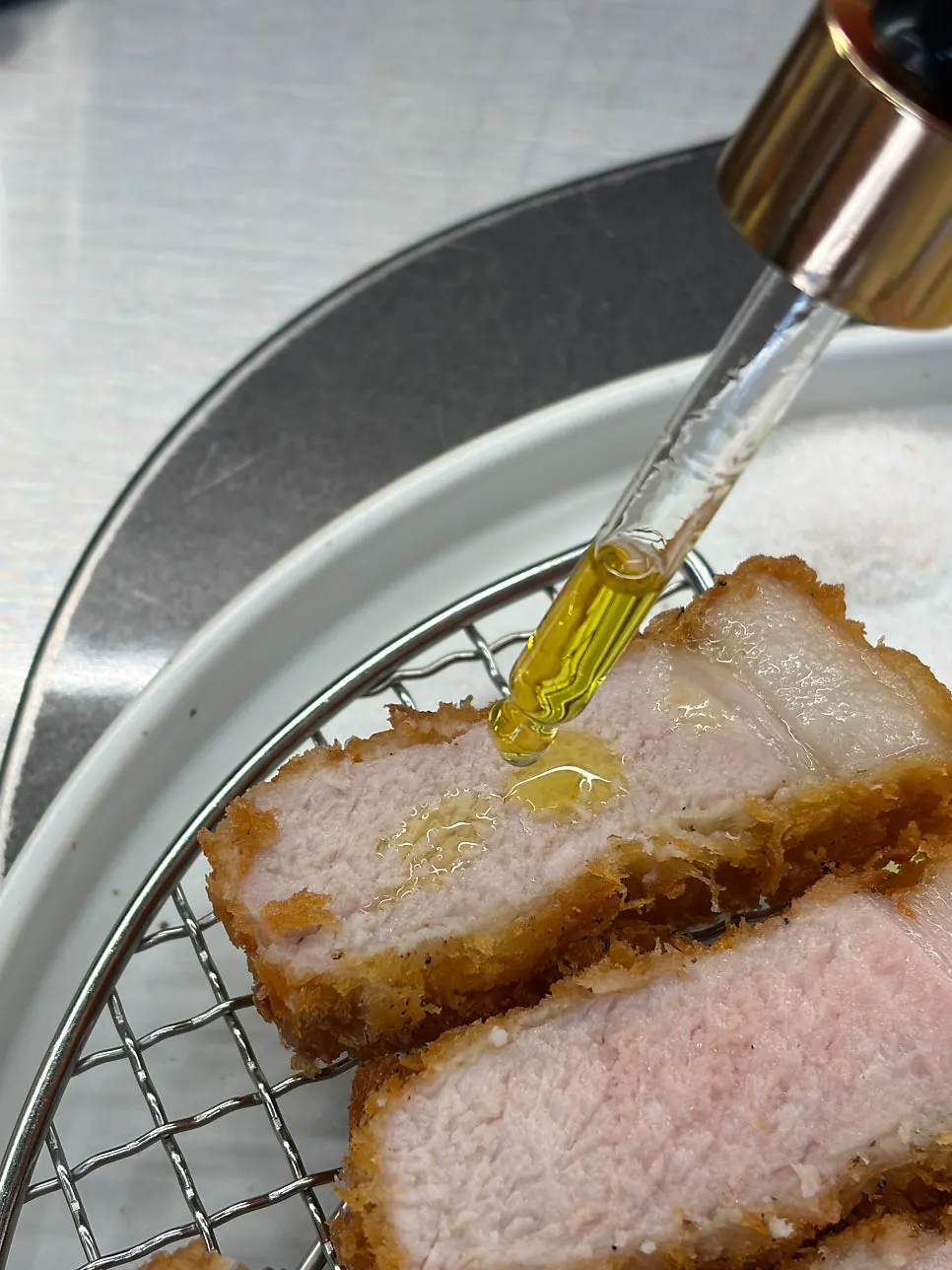 Katsu paired with sauce