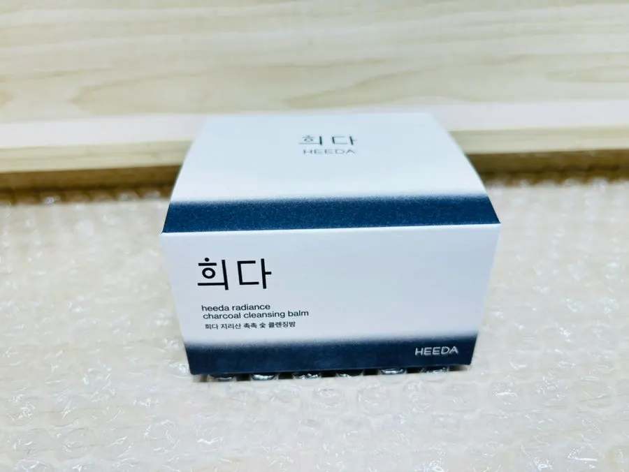 블랙헤드 고민 수부지 클렌징밤 사용감, 희다 지리산 촉촉 숯 클렌징밤