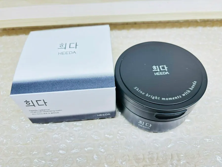 블랙헤드 고민 수부지 클렌징밤 사용감, 희다 지리산 촉촉 숯 클렌징밤