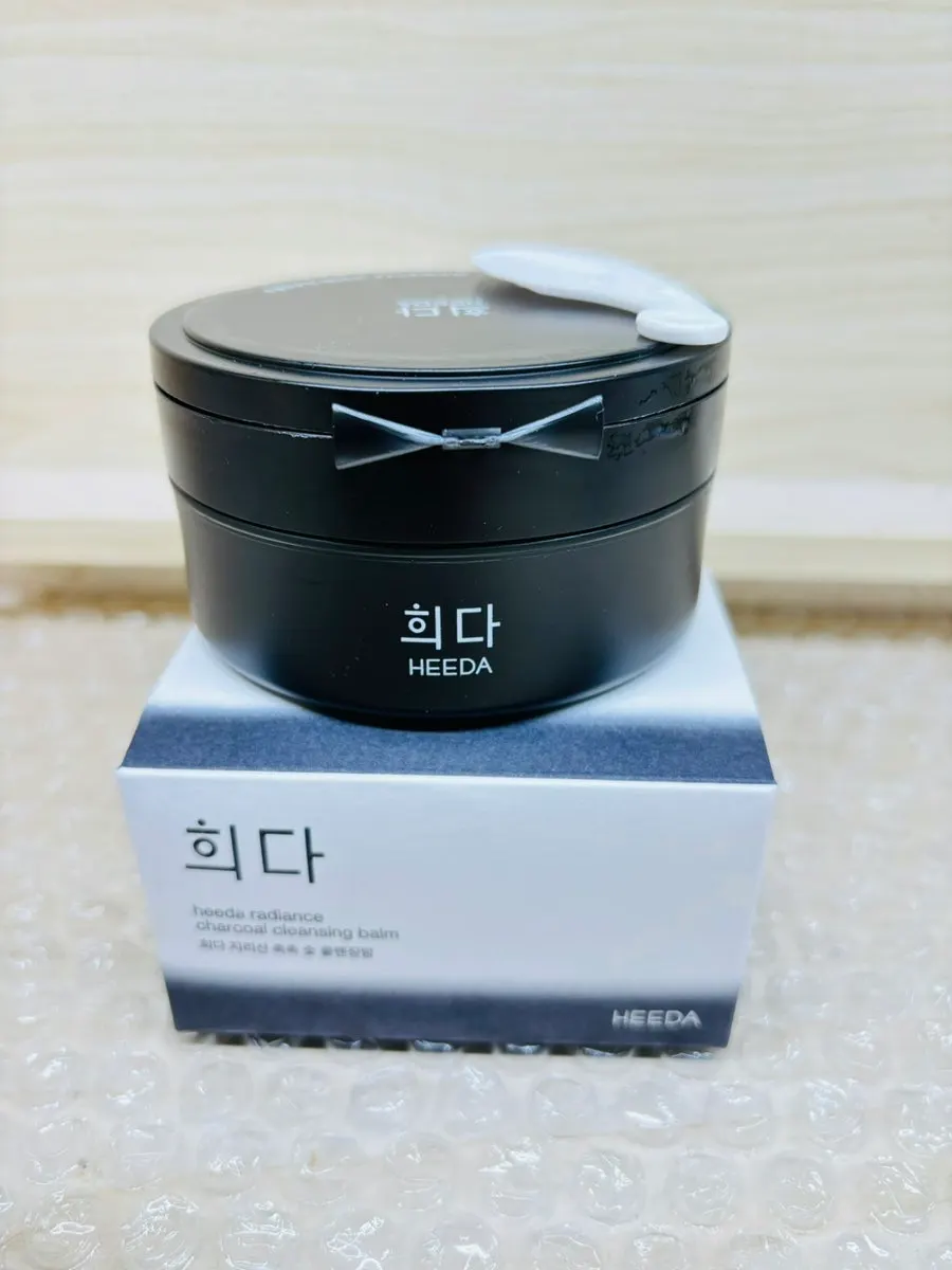 블랙헤드 고민 수부지 클렌징밤 사용감, 희다 지리산 촉촉 숯 클렌징밤