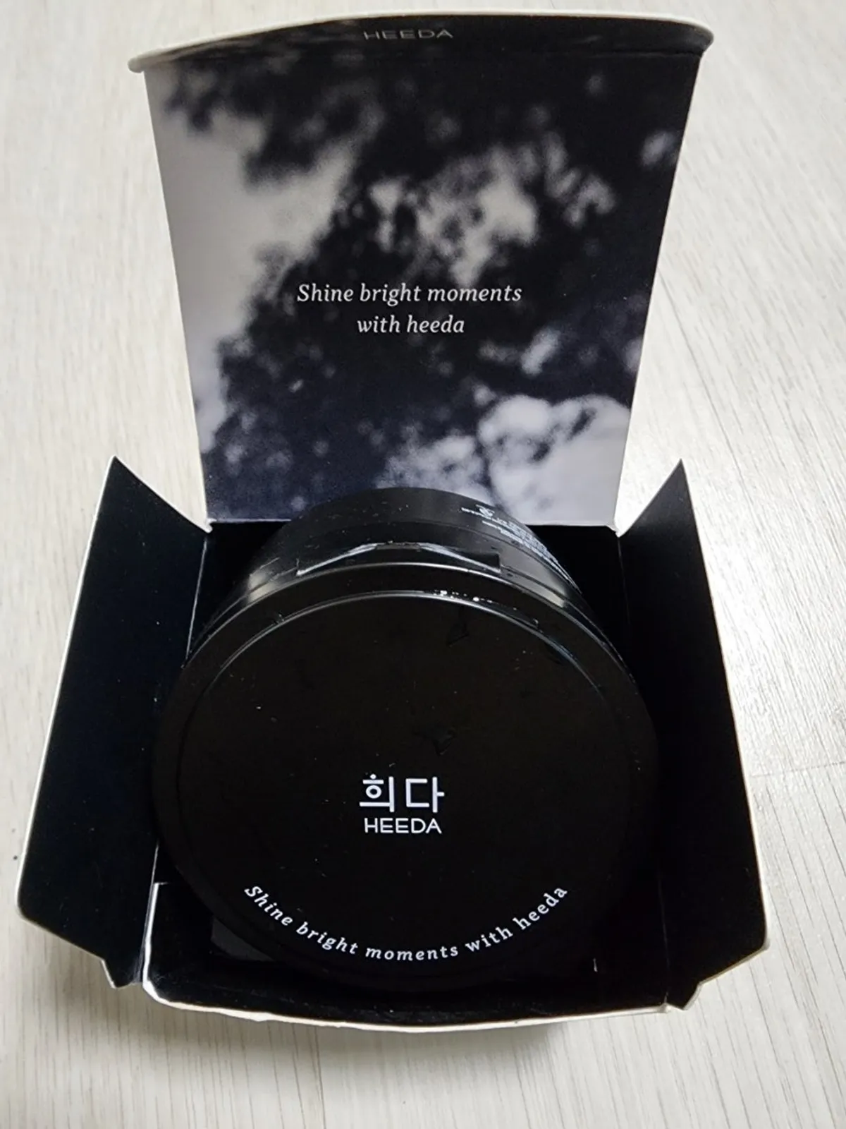 Charcoal cleansing balm for blackheads: HEEDA Jirisan, 1-week test