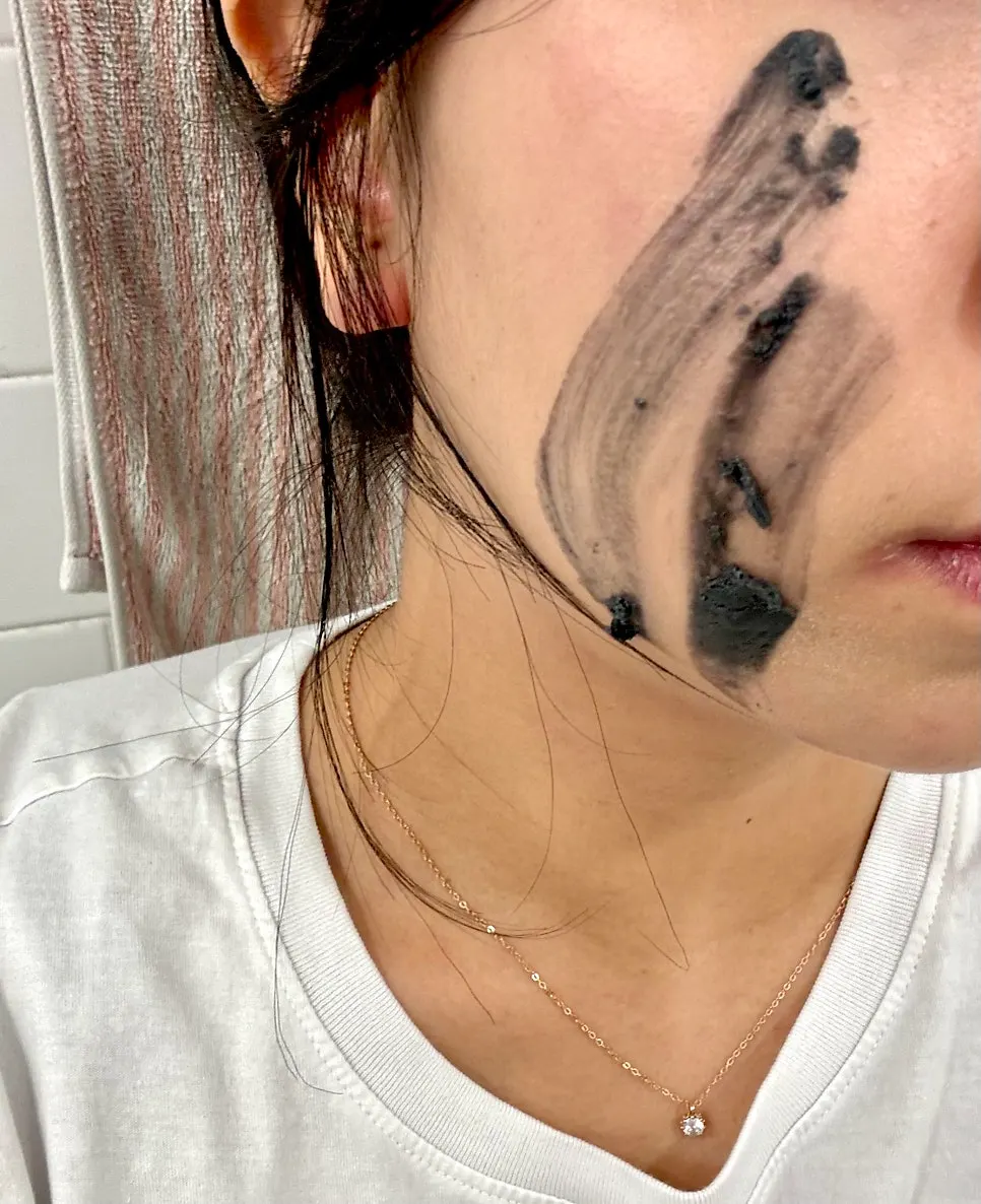 Blackhead cleansing balm first-use test: HEEDA Jirisan Charcoal