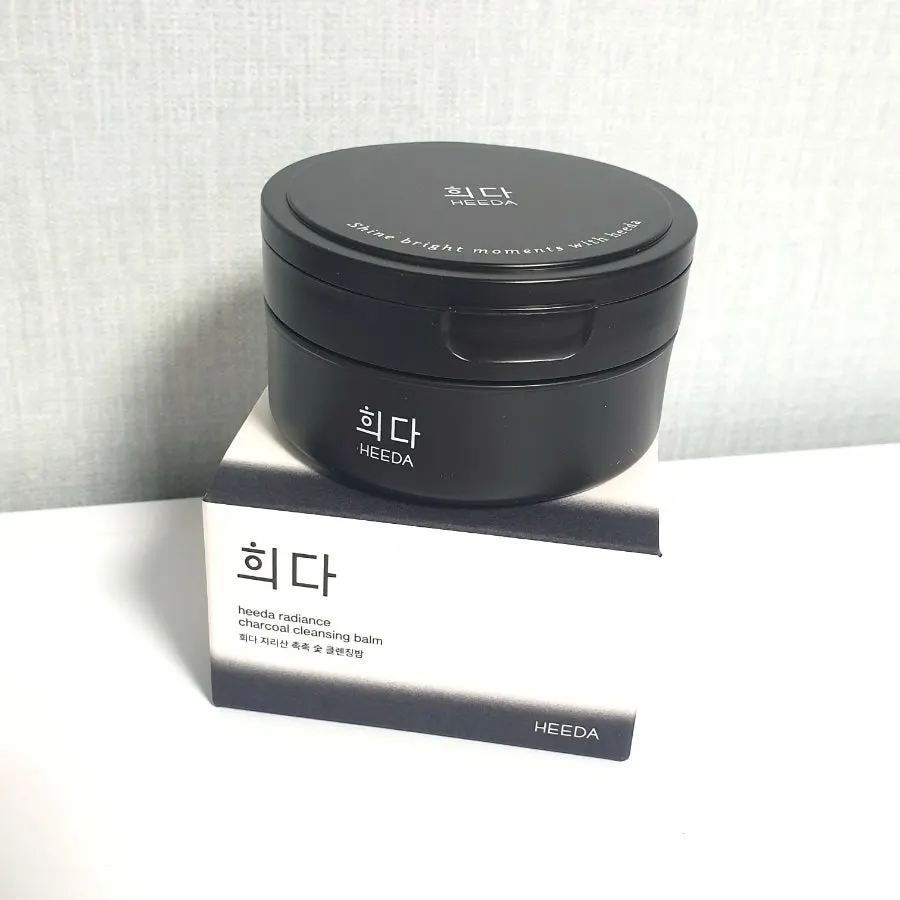 숯 클렌징밤 데일리 사용감과 색조 세정, 희다 촉촉 숯 클렌징밤