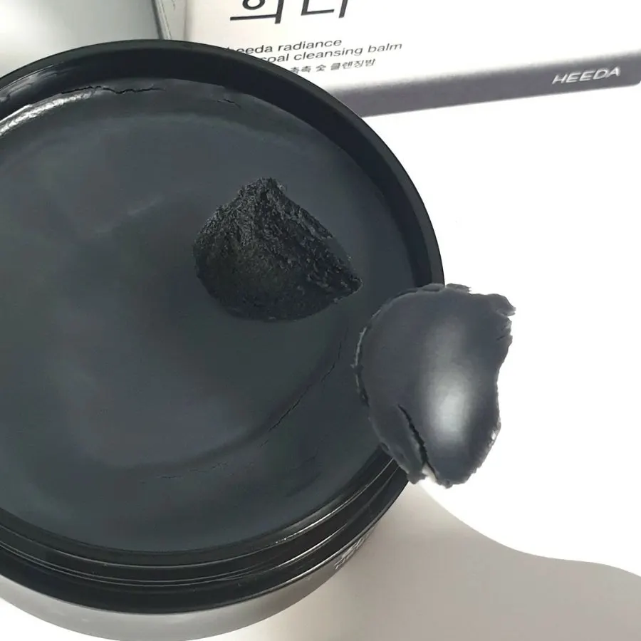 숯 클렌징밤 데일리 사용감과 색조 세정, 희다 촉촉 숯 클렌징밤