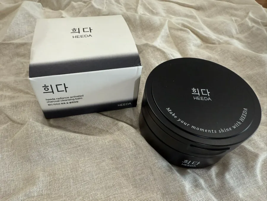 Make up cleansing balm on dry, combination skin: HEEDA Jirisan