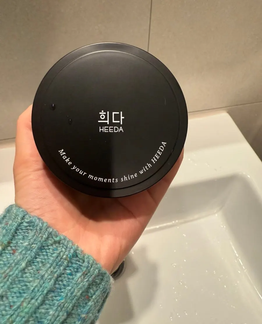 Make up cleansing balm on dry, combination skin: HEEDA Jirisan