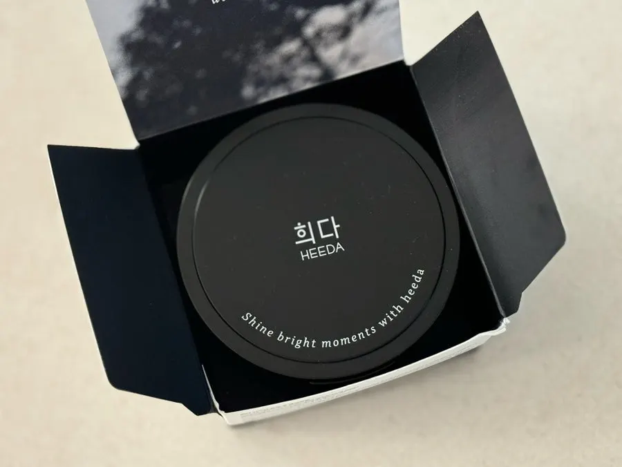 Dry-skin cleansing balm second cleanse: HEEDA Jirisan Charcoal