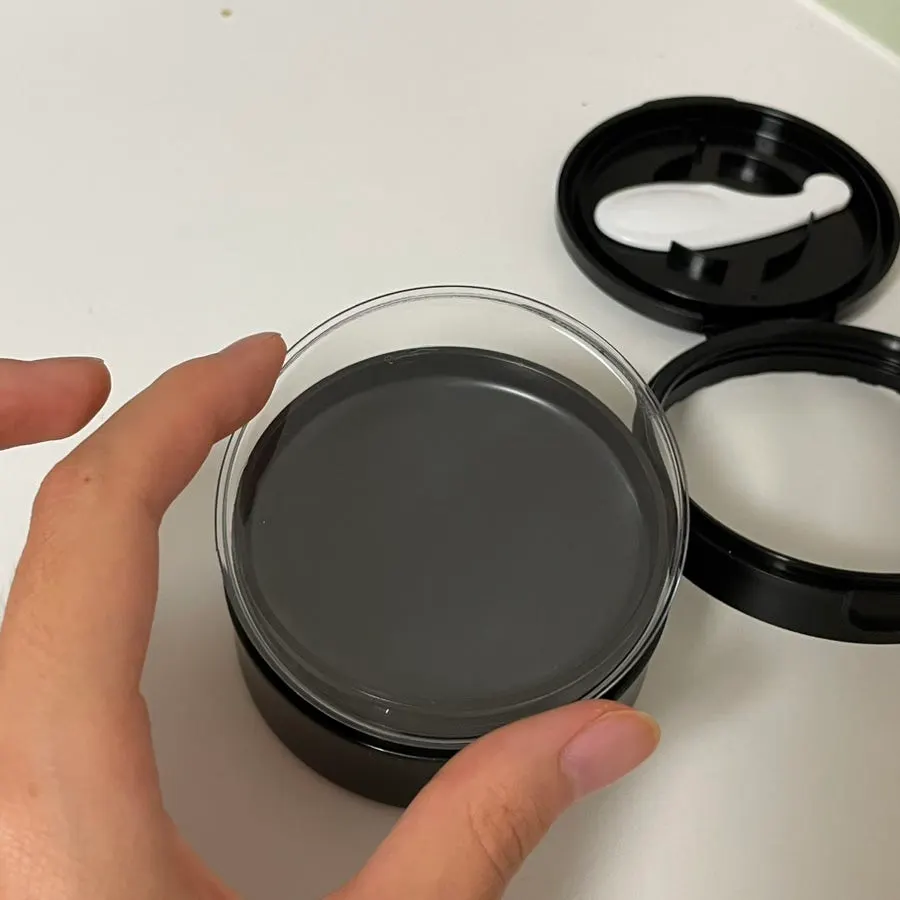 Charcoal cleansing balm for oily, dehydrated skin: HEEDA Jirisan