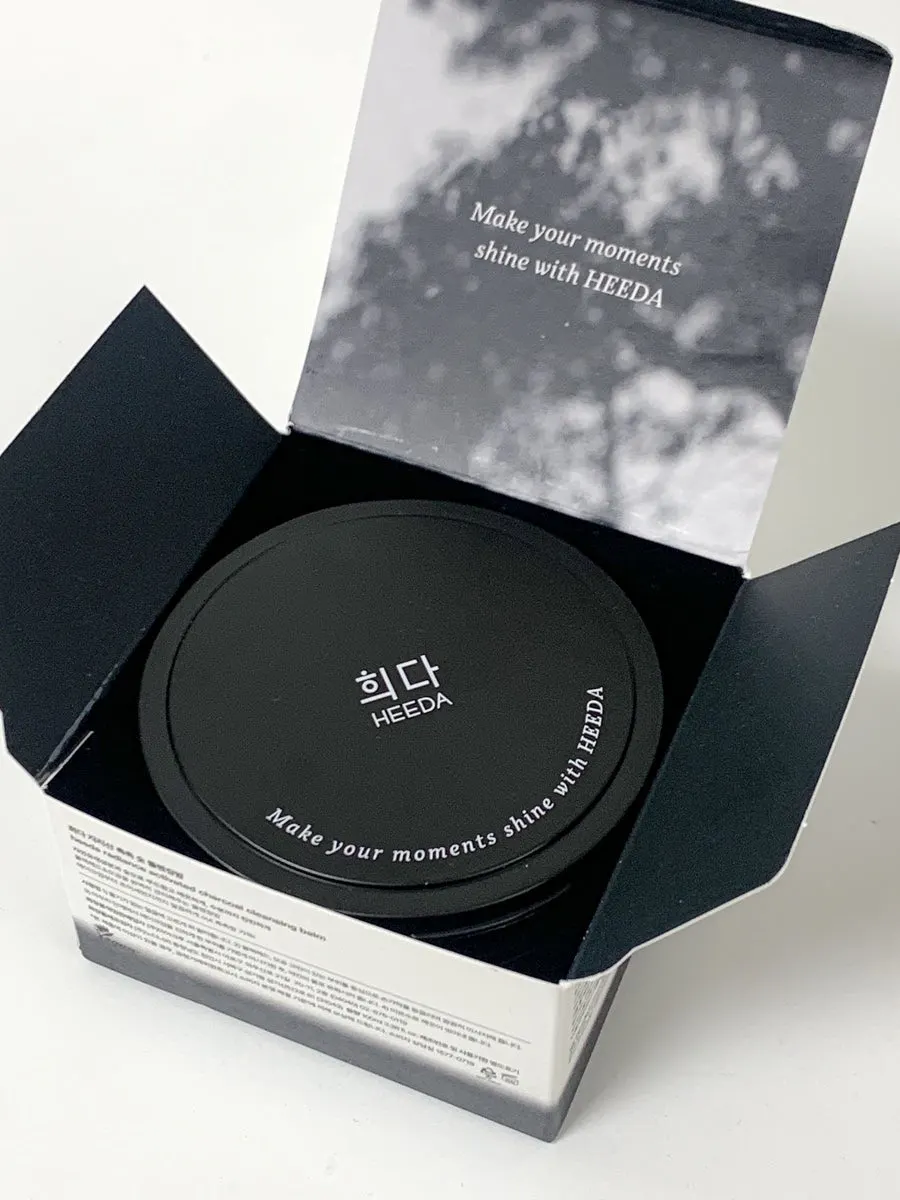 Cleansing balm for dehydrated-oily skin: HEEDA charcoal balm