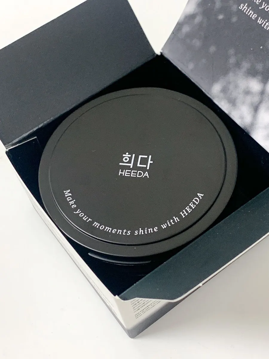 Cleansing balm for dehydrated-oily skin: HEEDA charcoal balm