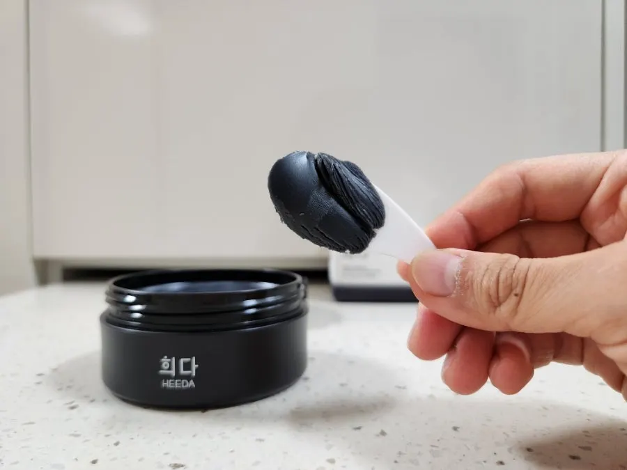Cleansing balm for dehydrated oily skin: HEEDA Jirisan Charcoal