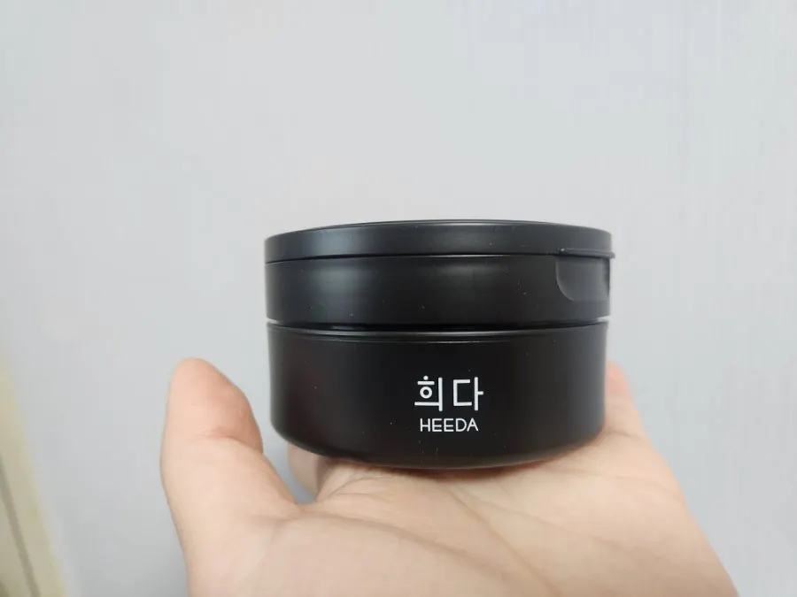 Sensitive-skin cleansing balm: HEEDA Jirisan charcoal