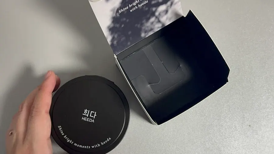 Cleansing balm for dehydrated-oily skin: HEEDA Jirisan Charcoal