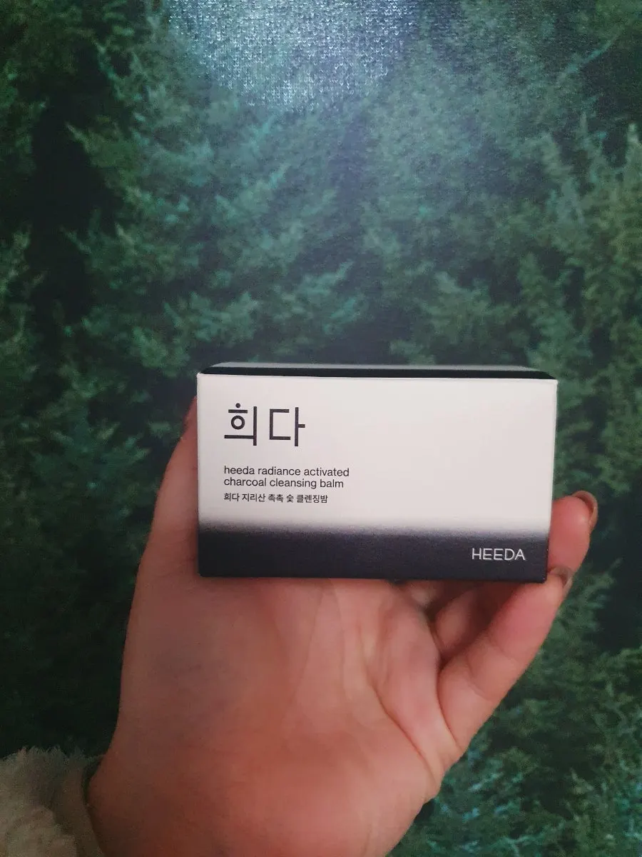 Heavy eye makeup cleansing balm: HEEDA Jirisan Charcoal Balm