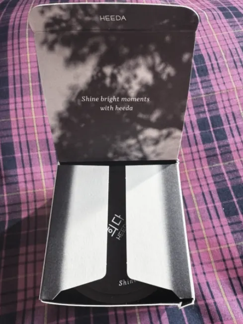 Heavy eye makeup cleansing balm: HEEDA Jirisan Charcoal Balm