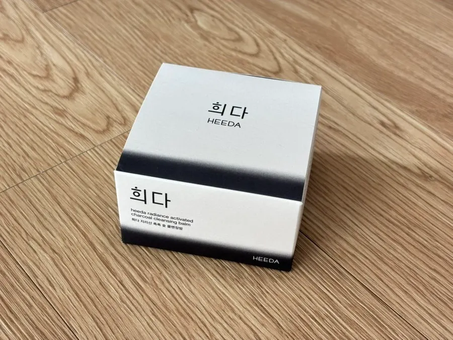 Cleansing balm for whiteheads and texture: HEEDA Jirisan Charcoal