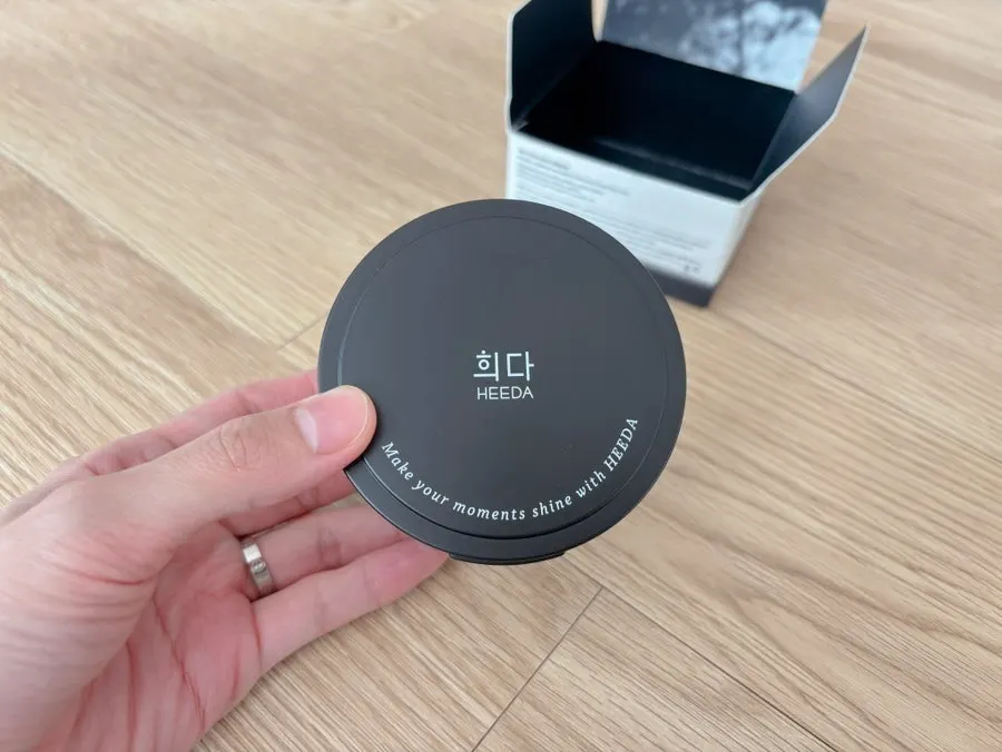 Cleansing balm for whiteheads and texture: HEEDA Jirisan Charcoal